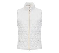 Gilet imbottito da donna Geox Myluse Blanc 54