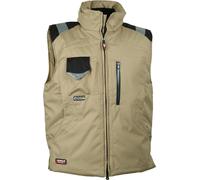Gilet imbottito da lavoro traspirante impermeabile imbottito POLAR COFRA