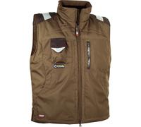 Gilet imbottito da lavoro traspirante impermeabile imbottito POLAR COFRA