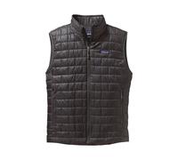Patagonia - Piumino smanicato isolante - M'S Nano Puff Vest Forge Grey per Uomo in Pelle - Taglia S - Grigio Grigio S
