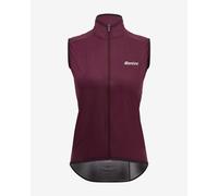 Gilet impermeabile Santini Guard Nimbus lilla donna - Slim Fit - XL