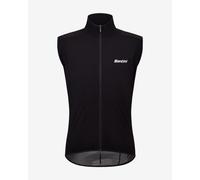Gilet impermeabile Santini Guard Nimbus nero - Taglio Slim - L