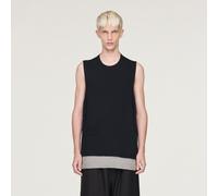 Gilet in maglia con logo Y-3 Black L