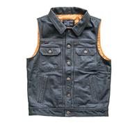 Gilet in pelle 13 1/2 Blood Moon nero Taglia S