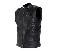Gilet in pelle John Doe Storm nero taglia 2XL