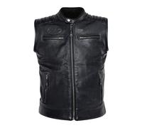 Gilet in pelle John Doe Storm nero taglia S