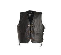 §Gilet in Pelle Richa Sadic Nero§