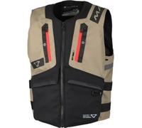 Gilet In Tessuto Macna Vest Mutv-1 Nero Tortora XS-S