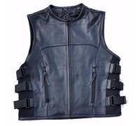 Gilet Jacket Pelle Stile Para Palla Soa - 38 A 48 - Pelle Gilet Bullet Stile