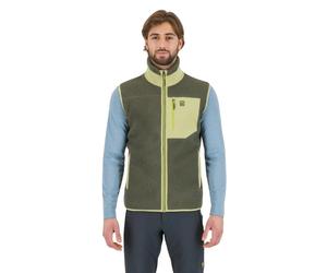 Gilet Karpos Moiazza Retrò Fleece Deep Depths-Tarragon : S
