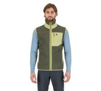 Gilet Karpos Moiazza Retrò Fleece Deep Depths-Tarragon : XL