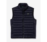 Gilet da tennis da uomo Lacoste Water Repellent Puffed - navy blue - Blu (M)