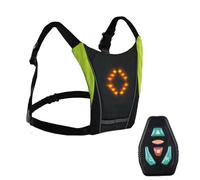 Gilet Lampeggiante LED - Viete Di Luce Remota Telecomando, Guscio In Nylon