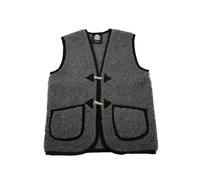 Gilet Lana Colorado Antracite Unisex Merino Morbido & Caldo