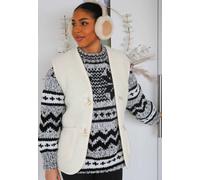 Gilet Lana - Colorado Bianco Unisex Merino Morbido & Caldo