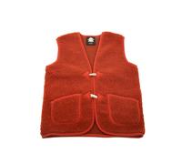 Gilet Lana Colorado Terra Unisex Merino Morbido & Caldo