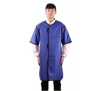 Gilet leggero in piombo da 0,5 mmpb con maniche corte, protezione dalle radiazioni a raggi X for odontoiatria, cliniche veterinarie for animali domestici Abbigliamento medico(90x60cm)
