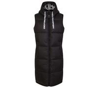 Gilet lungo con cappuccio donna Dare 2B Society Noir 36