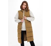 Gilet lungo imbottiti senza cappuccio senza maniche invernale ONLSTACY