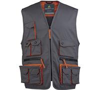 GILET MACH2 GRIGIO-ARANCIONE S PANOPLAY-DELTAPLUS