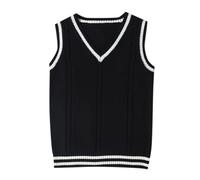 Gilet Maglia Donna, Pullover Senza Maniche da Donna Maglione Smanicato Invernale Elegante Maglia Pullover Maglioni Invernali Senza Maniche Maglione da Donna per l'inverno, L'autunno