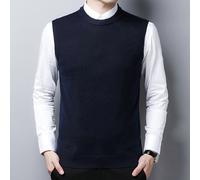 Gilet Maglione Maschio Inverno Giornaliero Da Uomo Tank Top Moda Vacanze Collo O