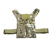 Gilet mimetico 1000D impermeabile regolabile traspirante gilet da paintball multifunzionale Airsoft Carrier per bambini gioco di ruolo all'aperto da caccia mimetico militare Air