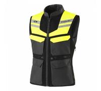 Gilet moto da uomo 4 stagioni in tessuto tecnico Clover sw-2 nero 1778-n/g