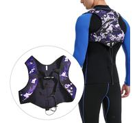 Gilet multifunzionale con pesi per immersioni subacquee, apnea, pesca