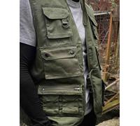 Mil-Tec Hunting/Fishing, gilet XS male Oliva
