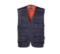 GILET MULTITASCHE FLORIDA BLU SCURO TG.M
