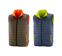 Gilet Neri Capua alta visibilità reversibile