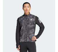 adidas Uomo Own the Run Spray Dye Vest, grey four/black, L