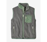 Patagonia - Pile antivento senza maniche - M's Classic Retro-X Vest Forever Grey per Uomo - Taglia S - Grigio