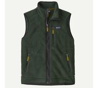 Gilet Patagonia Retro Pile verde scuro nero - S
