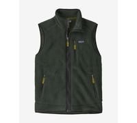 Gilet Patagonia Retro Pile verde scuro nero - S