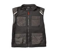 GILET PENTA FORATO NERO TAGLIA 3XL-4XL OJ
