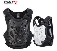 Gilet per armatura da motocross per tutte le stagioni Protezione per il corpo del motociclo DH Dirt Bike MTB MX Protezione per la schiena del torace Attrezzatura da moto per uomo Donna Black M-L
