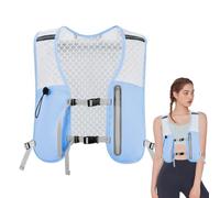 Gilet per idratazione da donna con cinghie regolabili, per escursionismo, ciclismo, maratone e campeggio da uomo