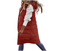 Gilet per Il Tempo Libero alla Moda da Donna Gilet Senza Maniche con Cappuccio Elegante e Solido per un'eleganza Senza Tempo