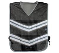 Gilet per il tempo libero pieghevole nero