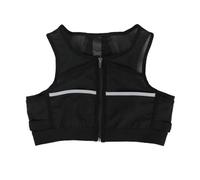 Gilet per la corsa, grande capacità, riflettente, traspirante, borsa portaoggetti per uomini e donne, ideale per maratona e allenamento