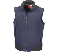 Gilet Piumino Result Softshell Bleu S