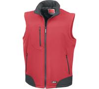 Gilet Piumino Result Softshell Rouge 2XL