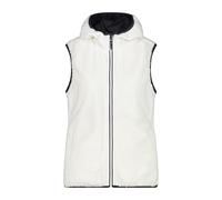Gilet polare senza maniche donna CMP High Loft Blanc XS