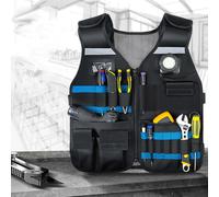 Gilet portautensili con pettorina multitasche Gilet porta attrezzi per