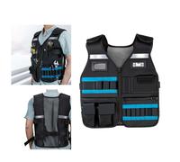 Gilet portautensili con tasche Tasca per attrezzi da elettricista in tessuto