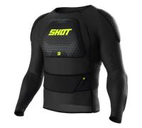 Shot Airlight Giacca protettiva, nero-giallo, taglia L per maschi