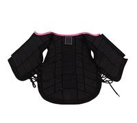 Gilet Protettivo da Equitazione per Bambini Schiuma Anti-Compressione per Assorbimento degli Urti Rosa per Equitazione per Bambini, Protezione per Il Corpo in Nylon Primav (CM)