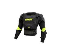Gilet protettivo per bambini shot optimal 2 0 nero giallo
